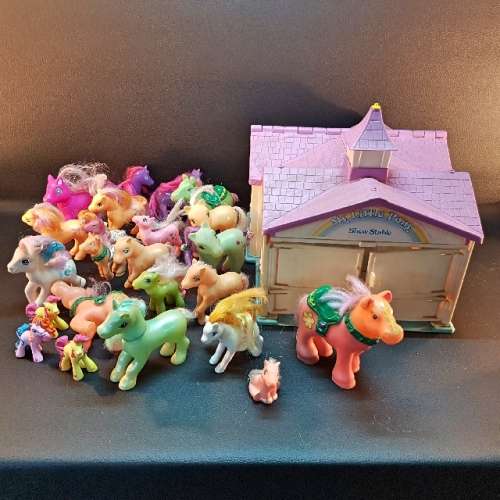 MASSIVE My Little Pony Collection Including 1983 Hasbro Stable!!!