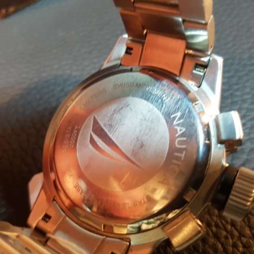 Nautica BFC Chronograph A40006 Watch (Original Box and Strap - Good Condition)