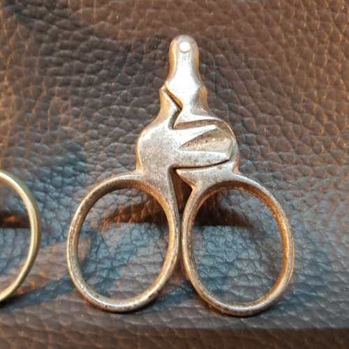 Rare Vintage Pair of Silver Plated Cigar Cutters!!!