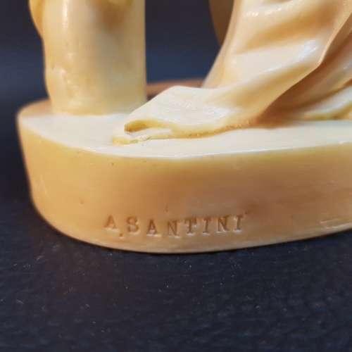Vintage A Santini Italian Nude Figure