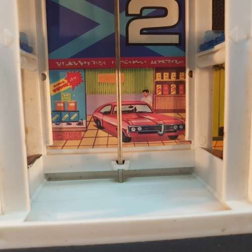 Vintage Hard Plastic Parking Station (Working)!!!