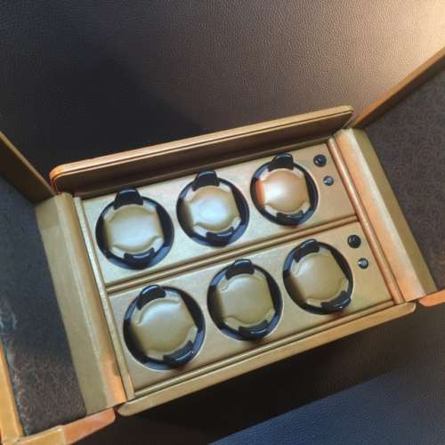 Scatola Del Tempo Tan Leather Watch Winder 6RTC - (Working Condition)