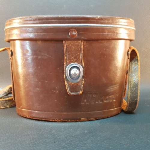 Vintage Nikon Binocular Case with Leather Strap!!!