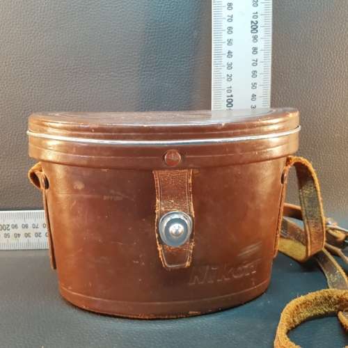 Vintage Nikon Binocular Case with Leather Strap!!!