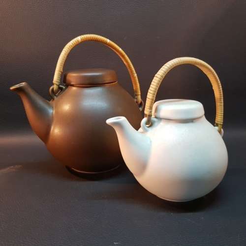 Vintage Japanese Stoneware Tea Pots (Perfect Condition)