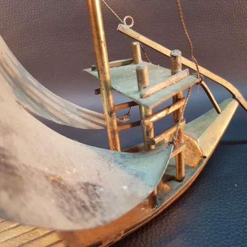 Solid Brass and Metal Ship!!!