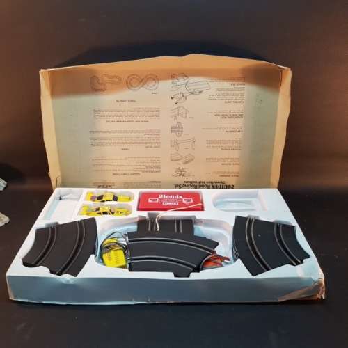 Vintage Slotrix Battery Operated Road Racing Sets (Bid for Both)