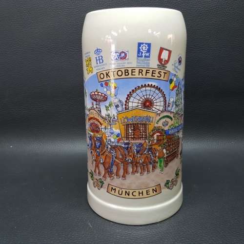 Large GERZ German Munchen Oktoberfest Beer Tankard