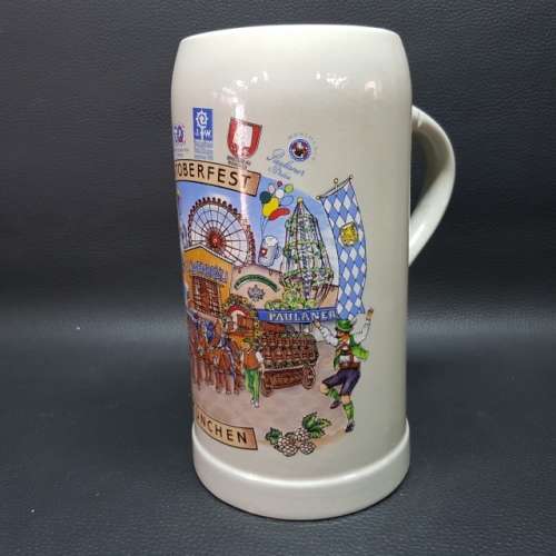 Large GERZ German Munchen Oktoberfest Beer Tankard