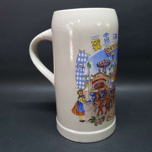 Large GERZ German Munchen Oktoberfest Beer Tankard