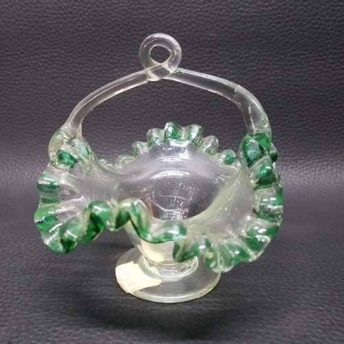 Vintage Decorative Murano Basket