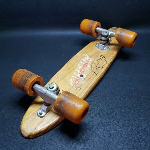 RARE Vintage 1960's Wood Surf Style Thunder Board II Skate Board!!!