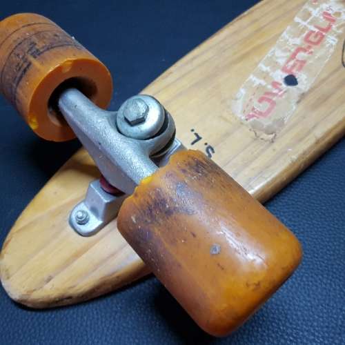 RARE Vintage 1960's Wood Surf Style Thunder Board II Skate Board!!!