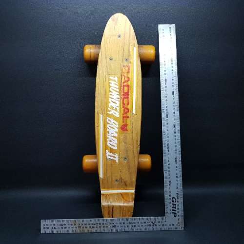 RARE Vintage 1960's Wood Surf Style Thunder Board II Skate Board!!!