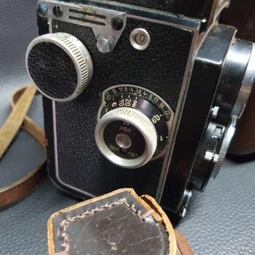 Vintage German Rolleicord Medium Format Camera with Extra Lenses