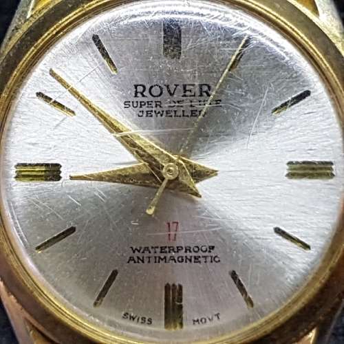 Vintage Rover Waterproof Antimagnetic Wrist Watch (Working)