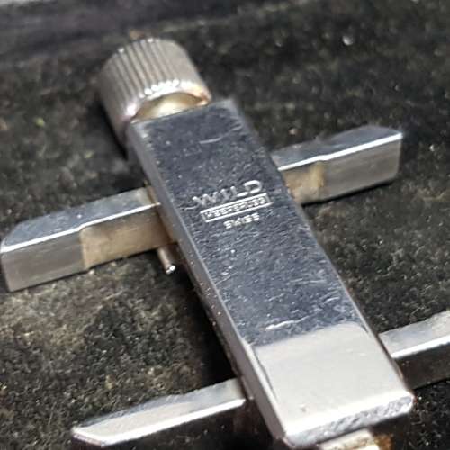 Vintage Wild Heerbrugg Swiss BEAM COMPASS Set
