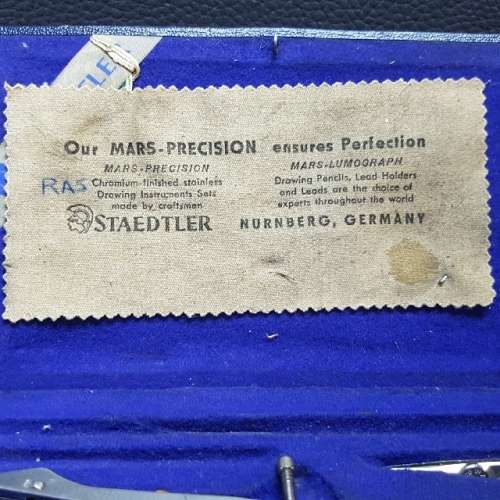 Vintage Steadtler Protractor Set