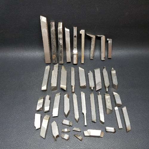 LARGE Original Metal Bench Work Cutting Bits