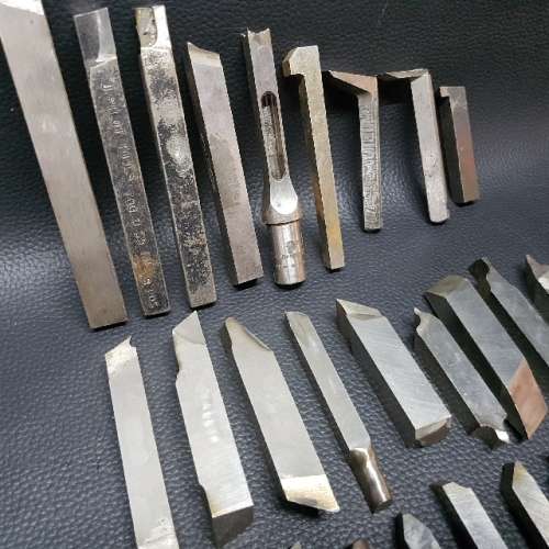 LARGE Original Metal Bench Work Cutting Bits