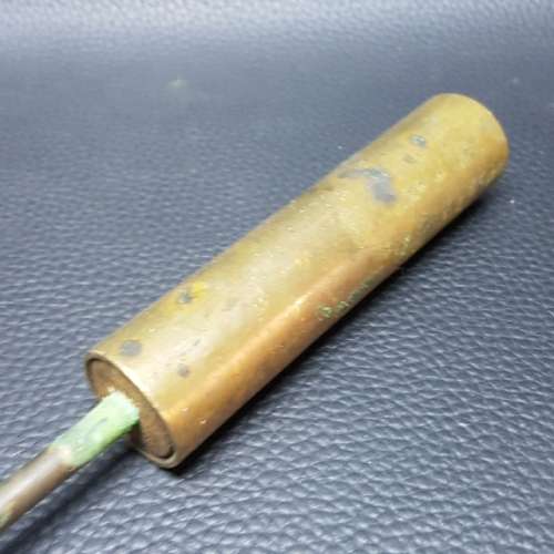 Original Vintage Metal and Brass Soldering Iron