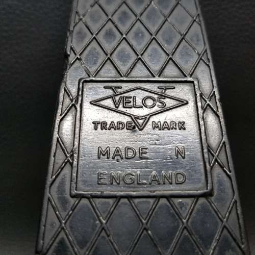 Large Vintage VELOS Cast Metal English Made Stapler