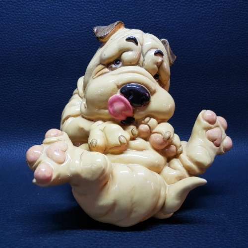 Highly Collectible Sharpei Puppy Savings Bank!!!