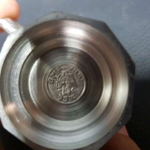 Rare Collectible  Highly Detailed ZINN Miniature Tankard