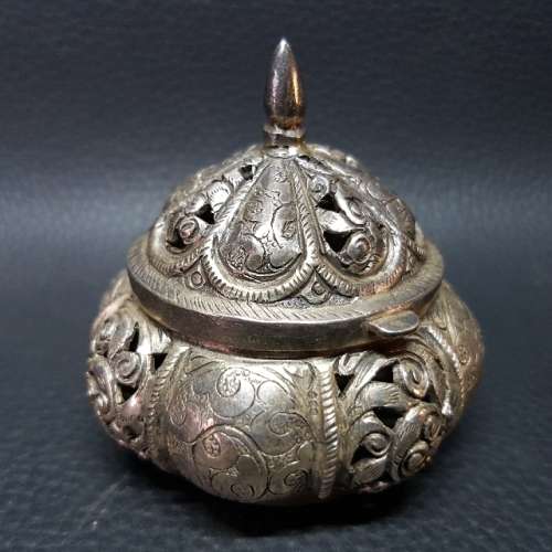 Rare!!! Highly Decorative Sterling Silver Trinket Box!!! (74.2g)
