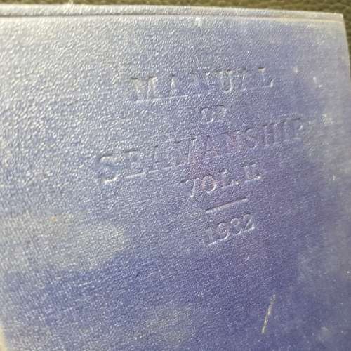 1932 Manual of Seamanship Vo lII