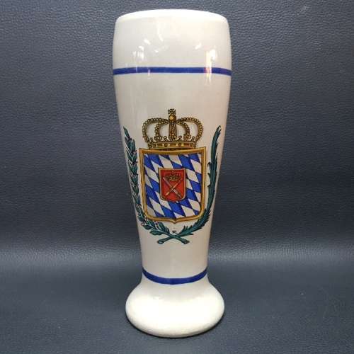 RARE German Porcelain Beer "Glass"