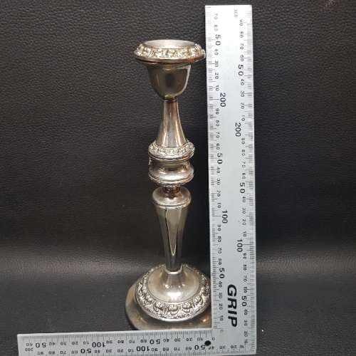 Vintage Decorative Silver-plate Candle Stand
