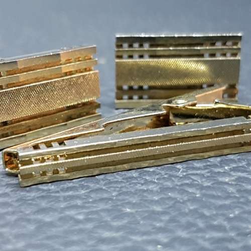 RARE Collectible Vintage Gold Plated Cufflinks and Tie Clip!!!