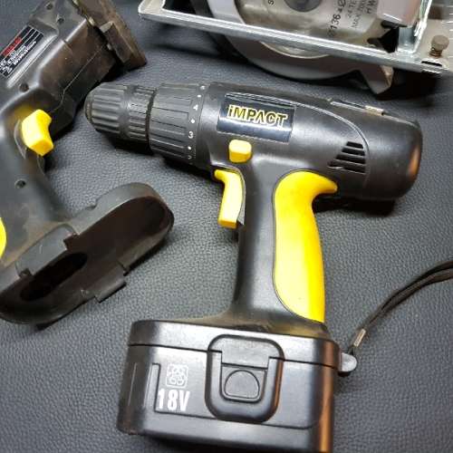 Complete 18v Battery Operated Impact DIY Tool Solution (Sander, Drill, Saw)