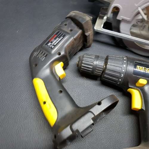 Complete 18v Battery Operated Impact DIY Tool Solution (Sander, Drill, Saw)