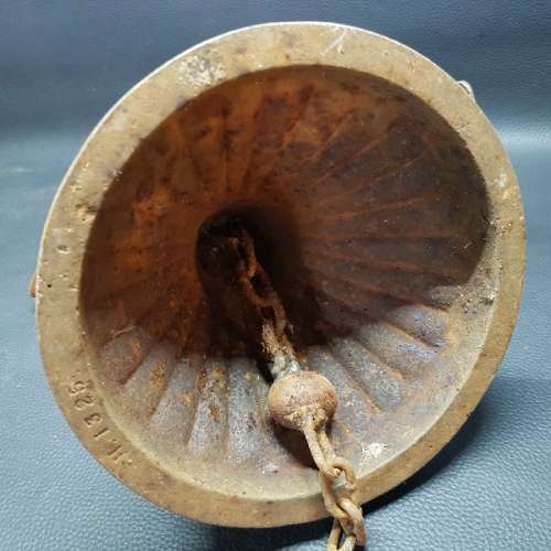 Large Vintage Cast Iron Wall Mounted Bell!!!