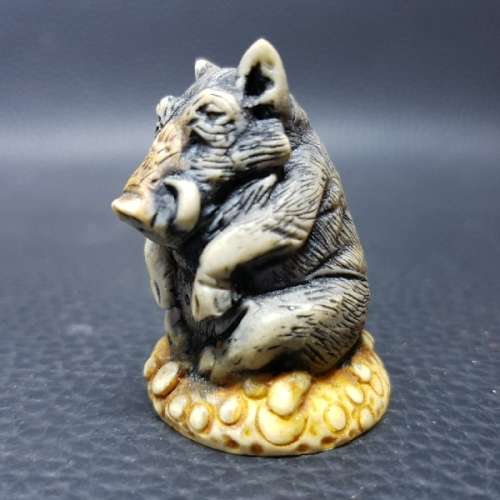 RARE Detailed Hand Painted Gala Star Co African Warthog