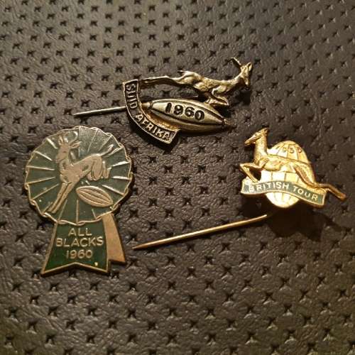 RARE!!! Vintage SA Rugby Medal and Pin Collection!!!