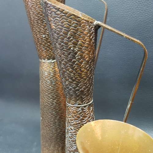 Vintage Copper Wine Pitchers