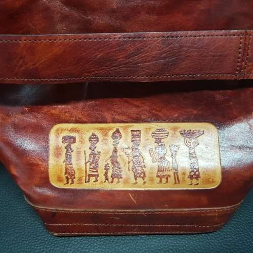 Genuine Leather Hand Crafted Kenyan Hand Bag!!!