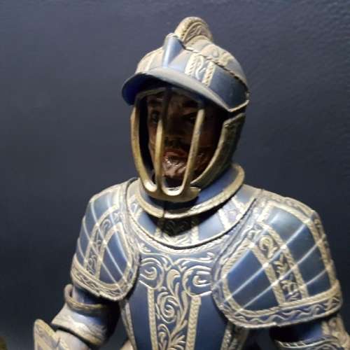 Highly Detailed Vintage Soldier Scale Model "Milan 1520"