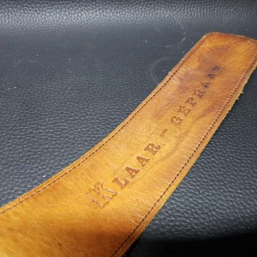 Original "Klaar-Gepraat" Leather Spanking Tool!!!