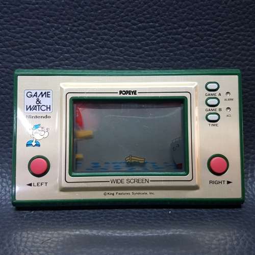 Original 1981 Nintendo Popeye Widescreen Game (100% Working)