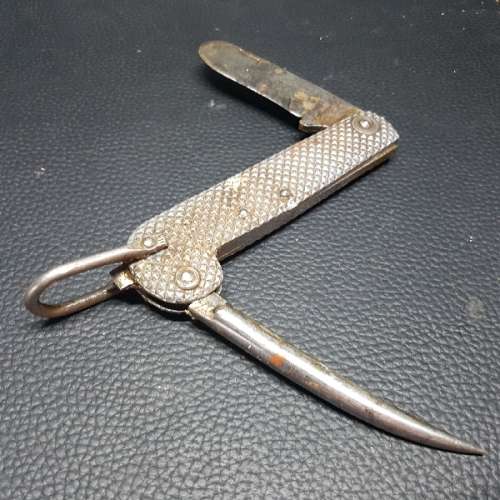 Rare WWII British Royal Navy Sailors Rigging Knife