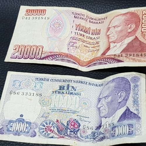 Russian Currency Bank Notes