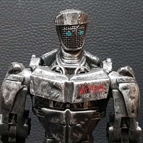 Large Real Steel Atom, Zeus action figure by Jakks