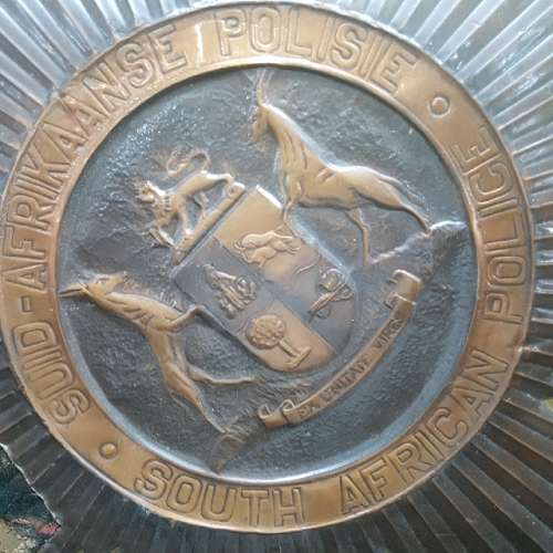 Large Brass "Foxtrot Kompanie" Wall Display
