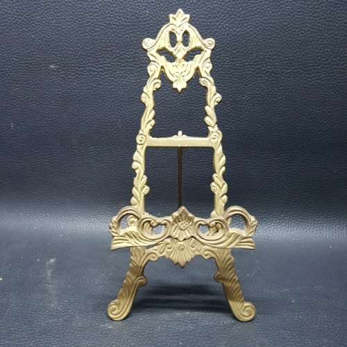 RARE!!! Ornate Solid Brass Picture Easels!!! (Two Available)
