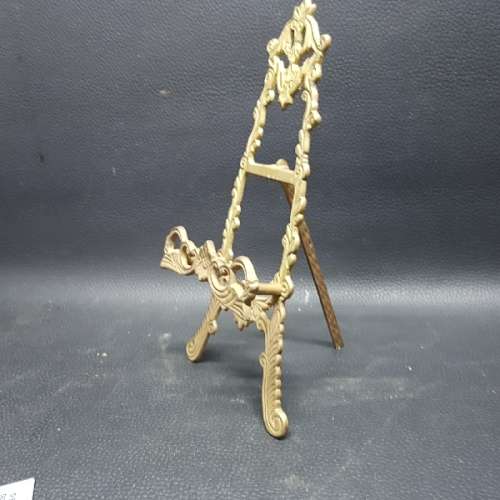RARE!!! Ornate Solid Brass Picture Easels!!! (Two Available)