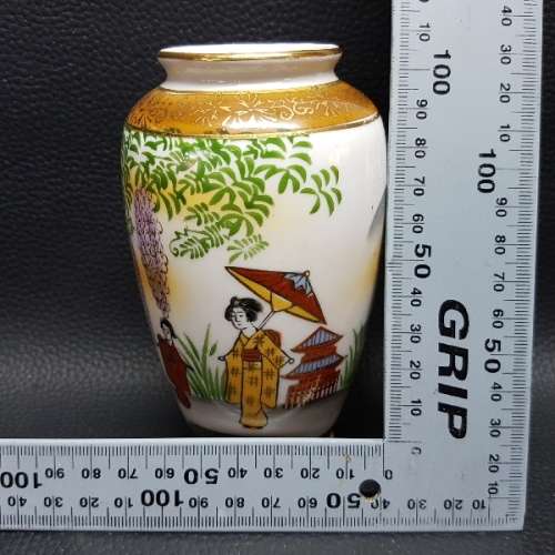 Hand Painted Oriental Vase